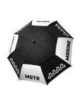 ダブルキャノピー UVアンブレラ (ブラック/ホワイト)