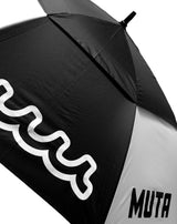 ダブルキャノピー UVアンブレラ (ブラック/ホワイト)