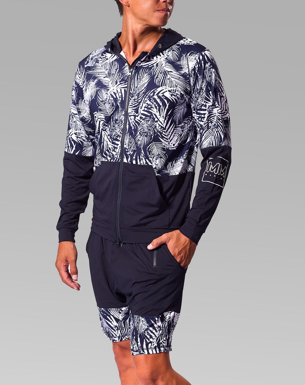 muta MARINE ラッシュパーカー ボタニカル ラッシュパーカー (ボタニカル) [全2色] – muta Online Store