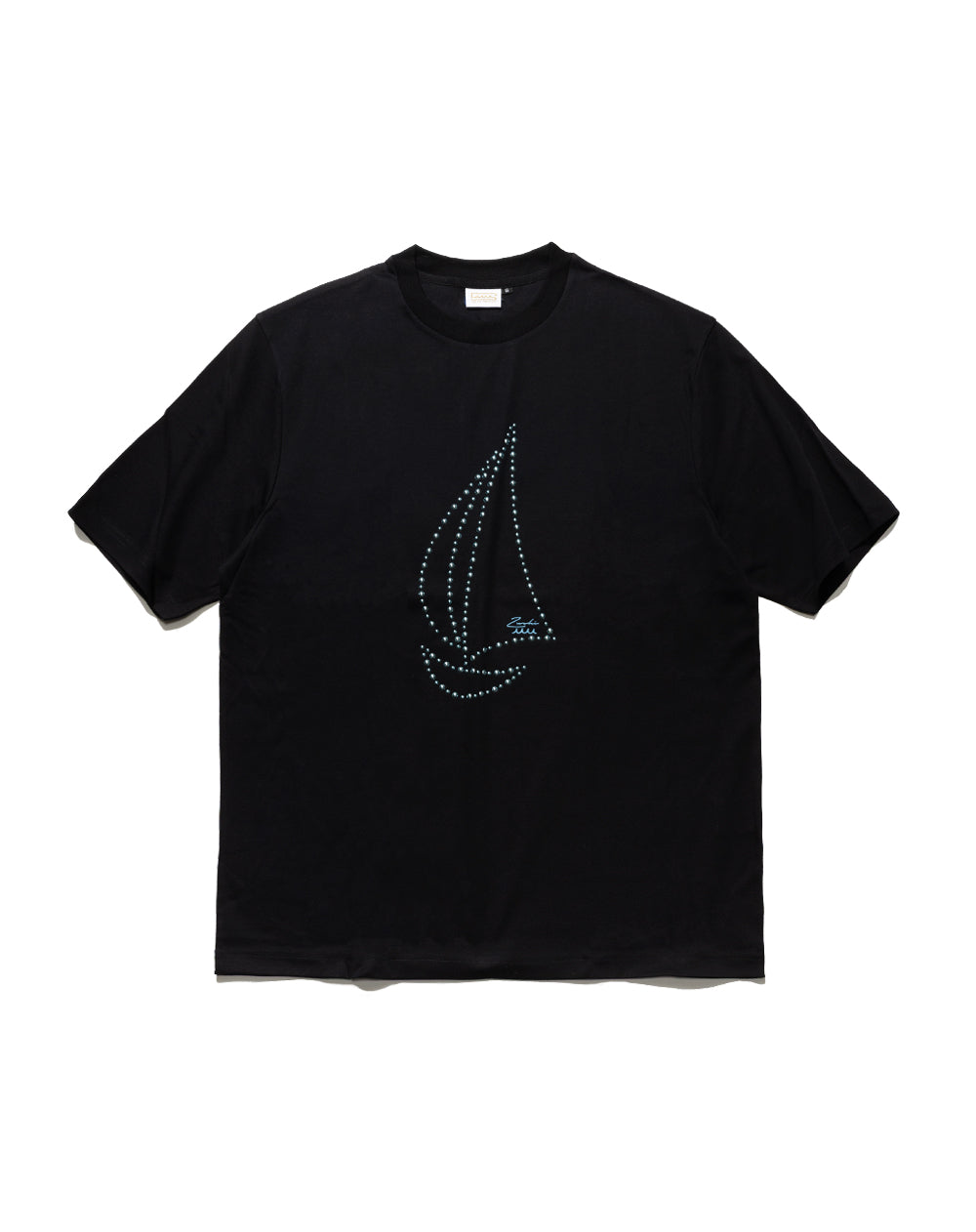 店舗限定：muta MARINE ZUSHI］メタルロゴ スムースコットンTシャツ