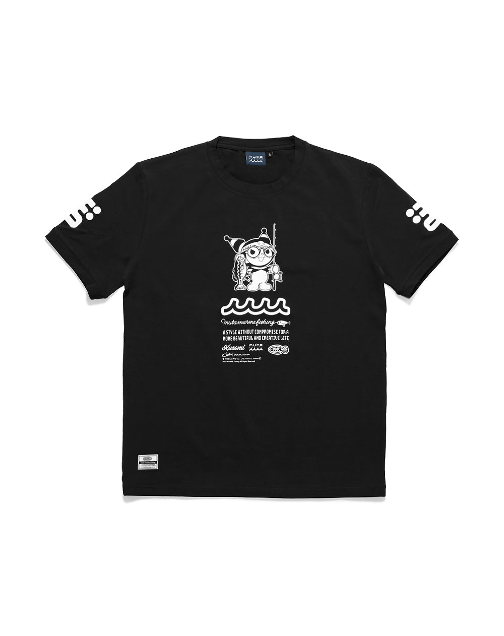 Mutamarine Fishing Tシャツ 黒 Kuromi × muta MARINE Fishing ストレッチTシャツ [全5色] – muta