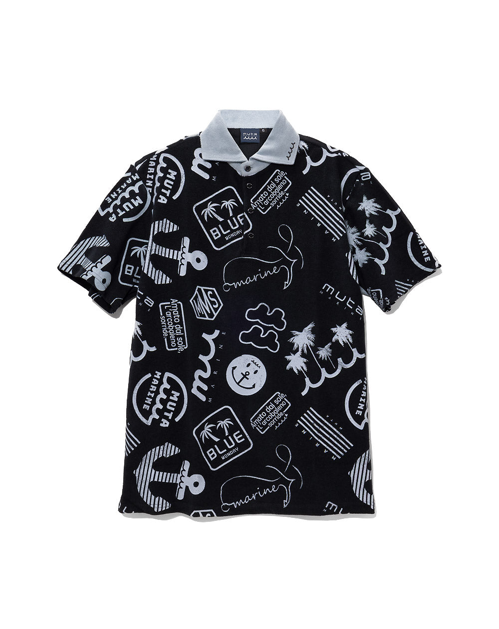店舗限定：muta MARINE GOLF 新宿髙島屋店］パイルポロシャツ [全2色