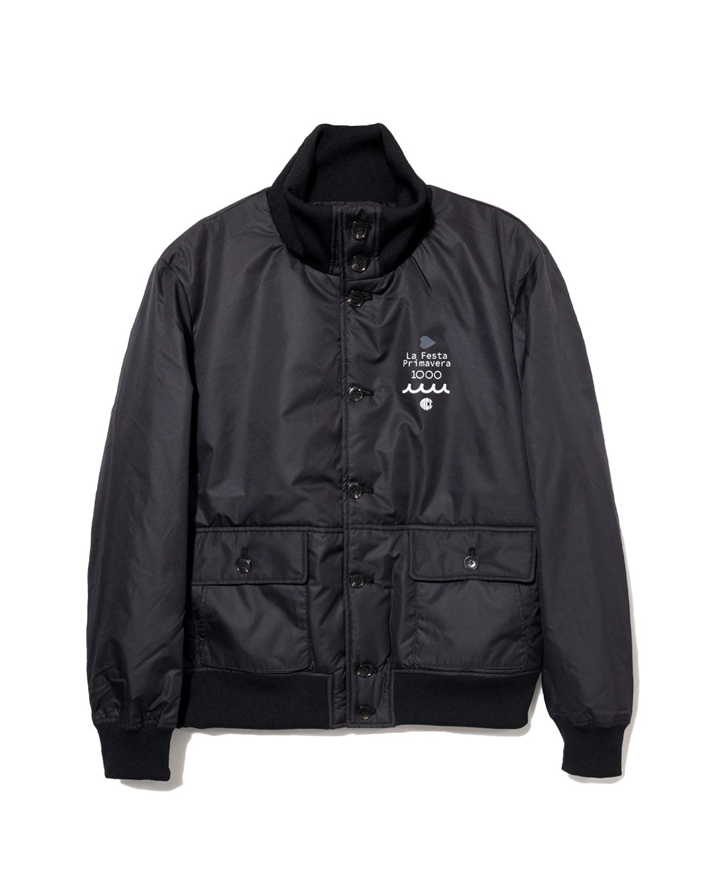 muta MARINE ダウンジャケット ブラック muta MARINE GOLF ムータマリンゴルフ メンズ レディース