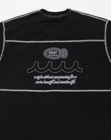 チェーンステッチ ロングスリーブTシャツ (MMF)