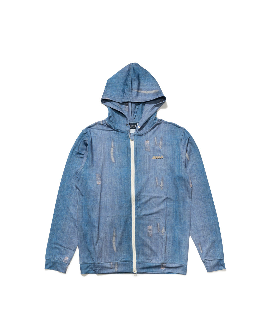 WEB限定］Safari × muta MARINE ラッシュパーカー (ダメージデニム
