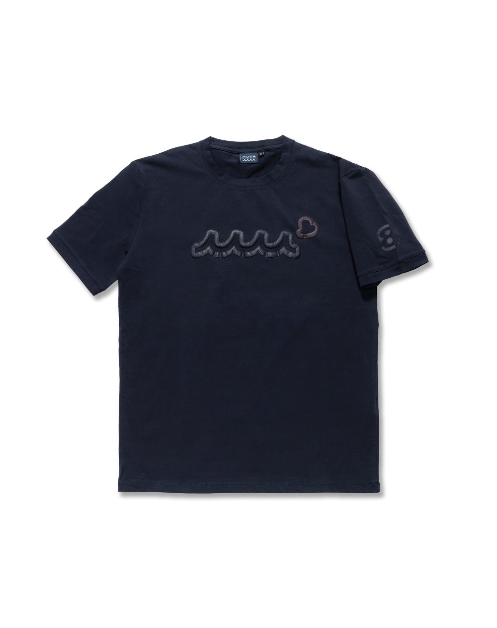 EVENT / WEB 先行］レザーライクロゴ ストレッチTシャツ [全3色