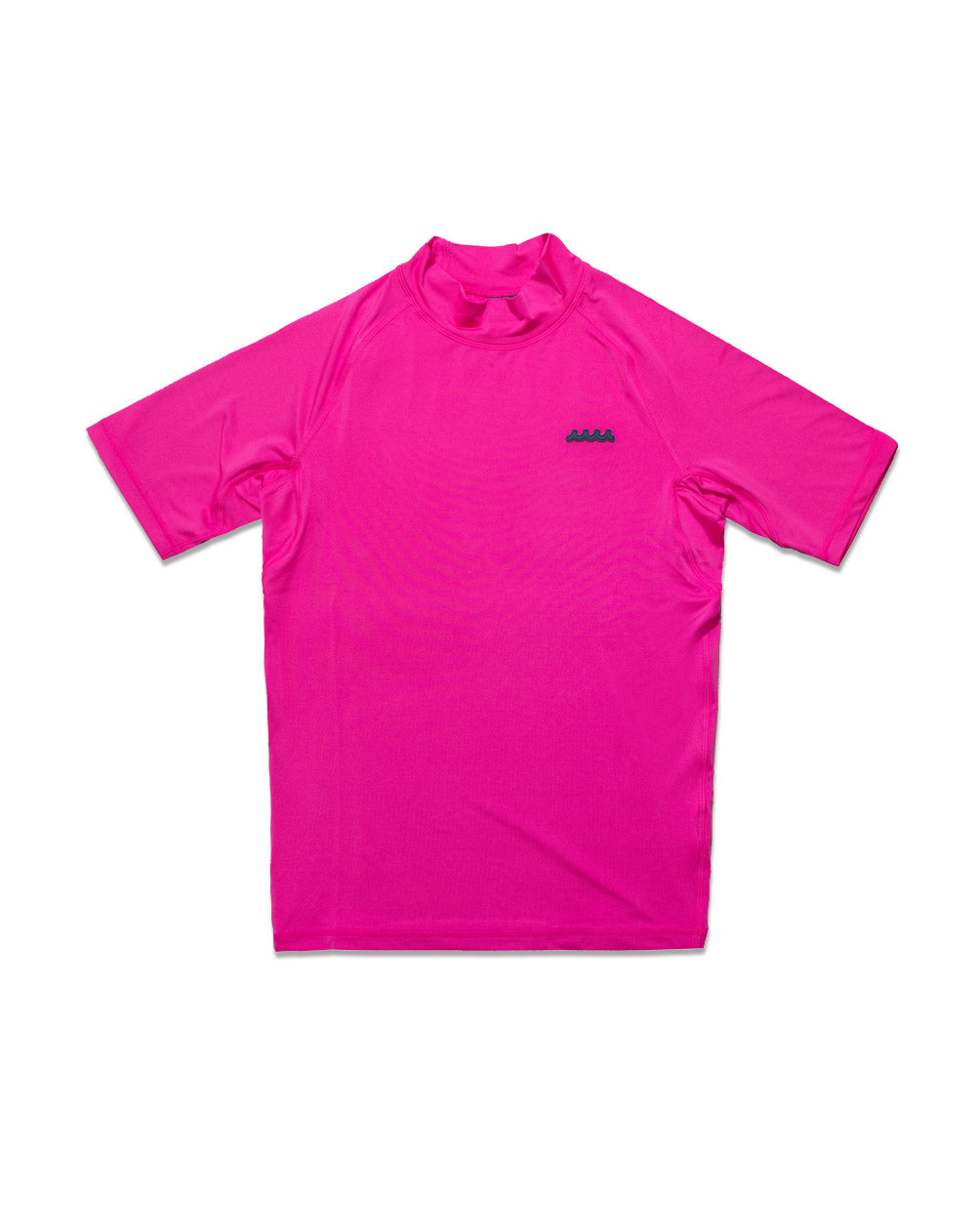 ムータマリンゴルフの蛍光ピンクのシャツスポーツ