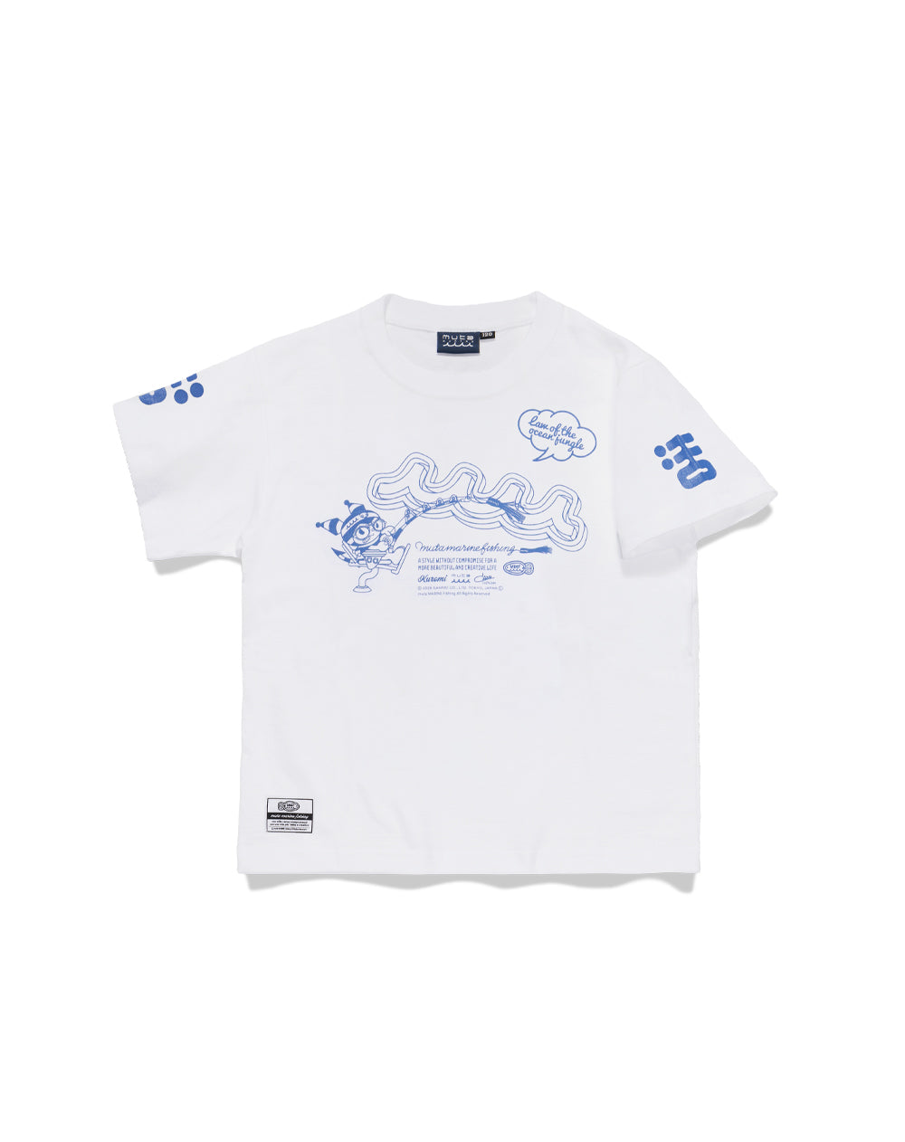 Kuromi × muta MARINE Fishing コットンTシャツ [全3色] (KIDS) – muta
