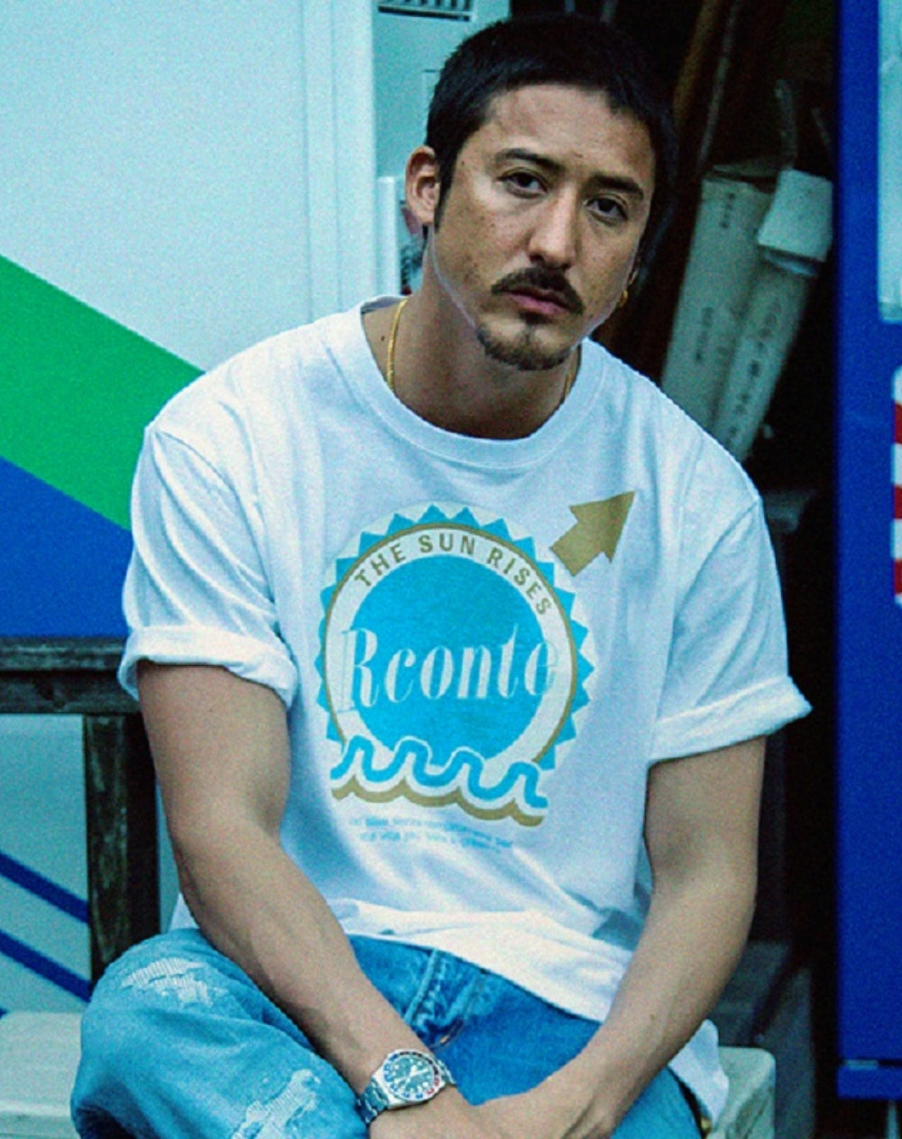 Rconte x muta MARINE サークルロゴTシャツ [全2色] – muta Online Store