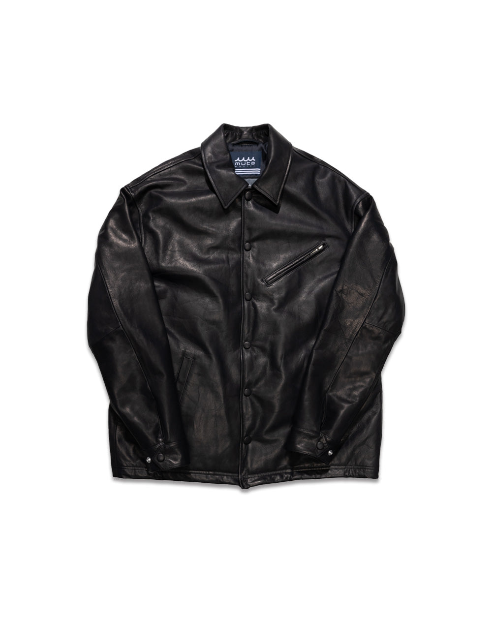 ACANTHUS x muta MARINE Leather Coaches Jacket – muta Online Store