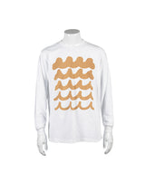 WAVE ロングスリーブTシャツ (ホワイト)