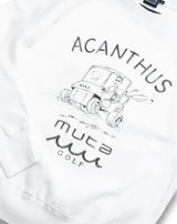 ACANTHUS x muta MARINE Golf Cart Hand Paint Sweatshirt
