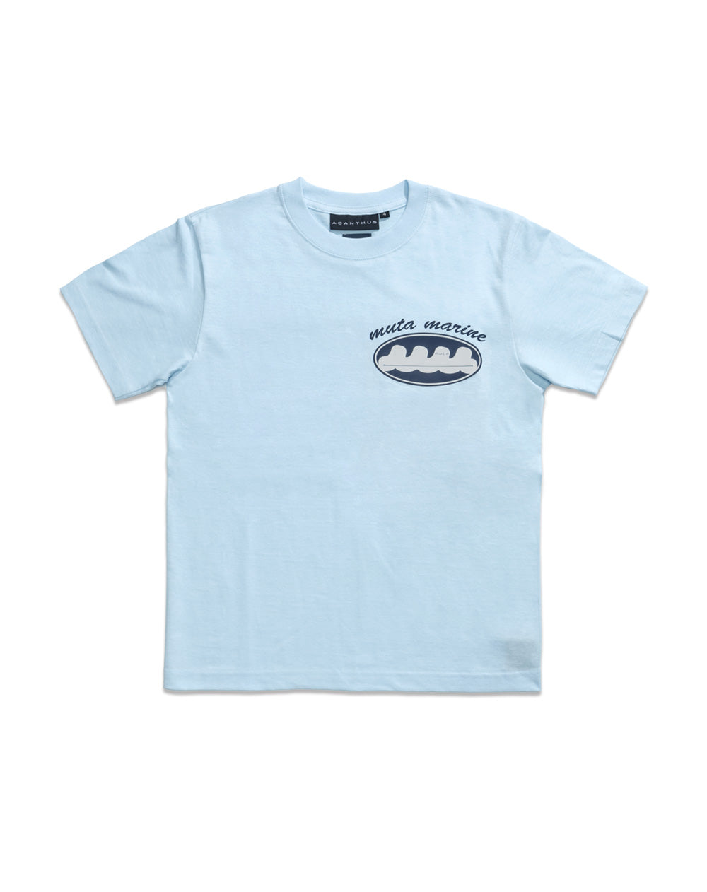 ACANTHUS × muta MARINE Circle Logo Trimming Pocket Tee [全3