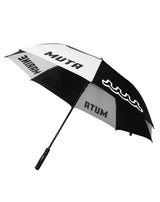 ダブルキャノピー UVアンブレラ (ブラック/ホワイト)