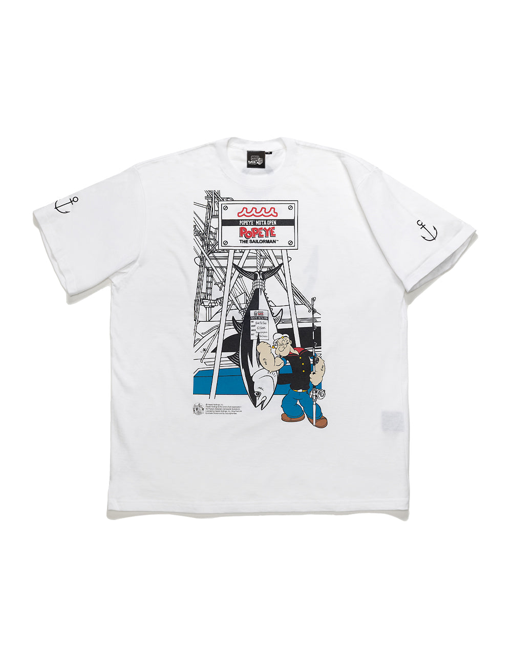 POPEYE™︎ meets muta MARINE Fishing TUNA Tシャツ – muta Online Store