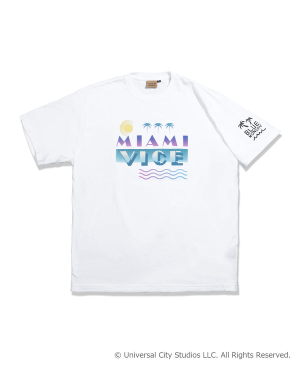 MIAMI VICE ™︎ × muta MARINE Tシャツ (BLUE MONDAY)