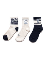 アソートロゴ ソックス 3PACK