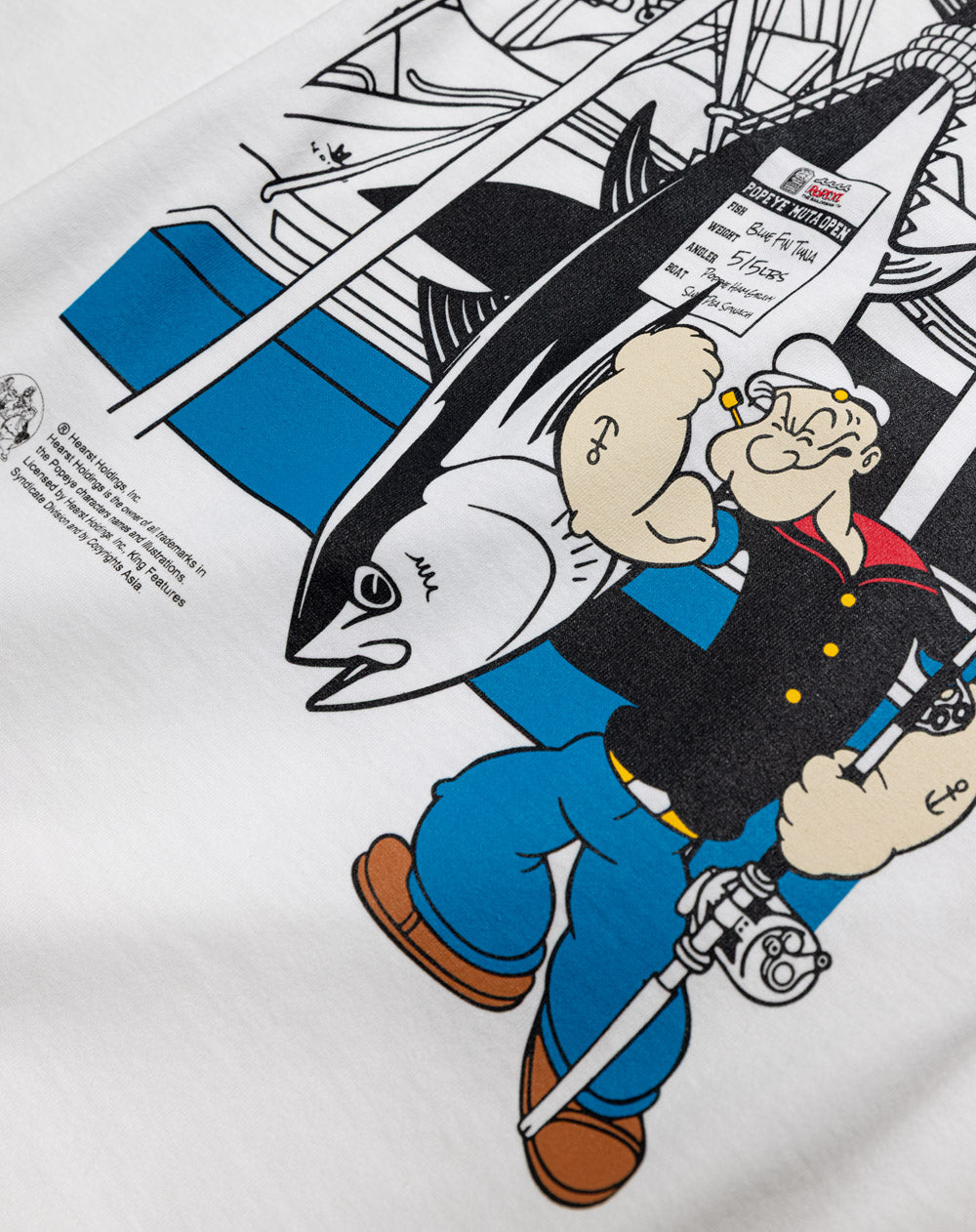 【POPEYE meets muta MARINE】Fishing TUNA Tシャツ POPEYE™︎ meets muta MARINE Fishing TUNA Tシャツ – muta