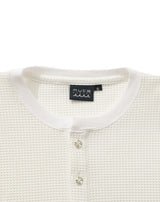 ［WEB限定］Safari × muta MARINE ワッフルヘンリーネックTシャツ [全2色]