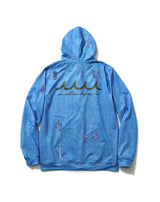 ［WEB限定］Safari × muta MARINE ラッシュパーカー (ダメージデニム)