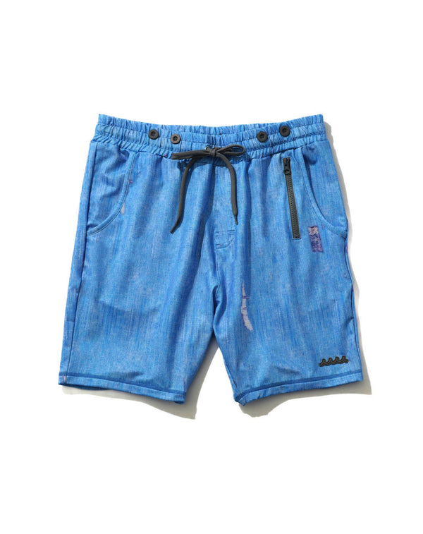WEB限定］Safari × muta MARINE ラッシュショートパンツ (ダメージ