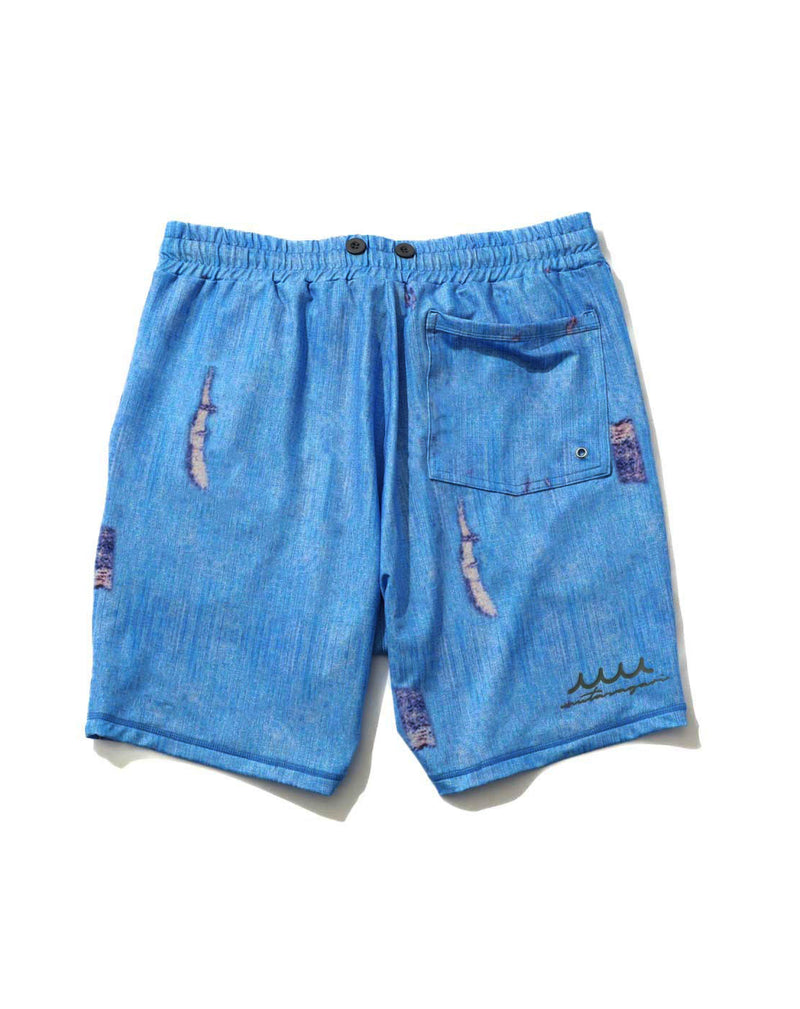 WEB限定］Safari × muta MARINE ラッシュショートパンツ (ダメージ