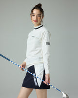 ポンチ モックネックシャツ [全4色]