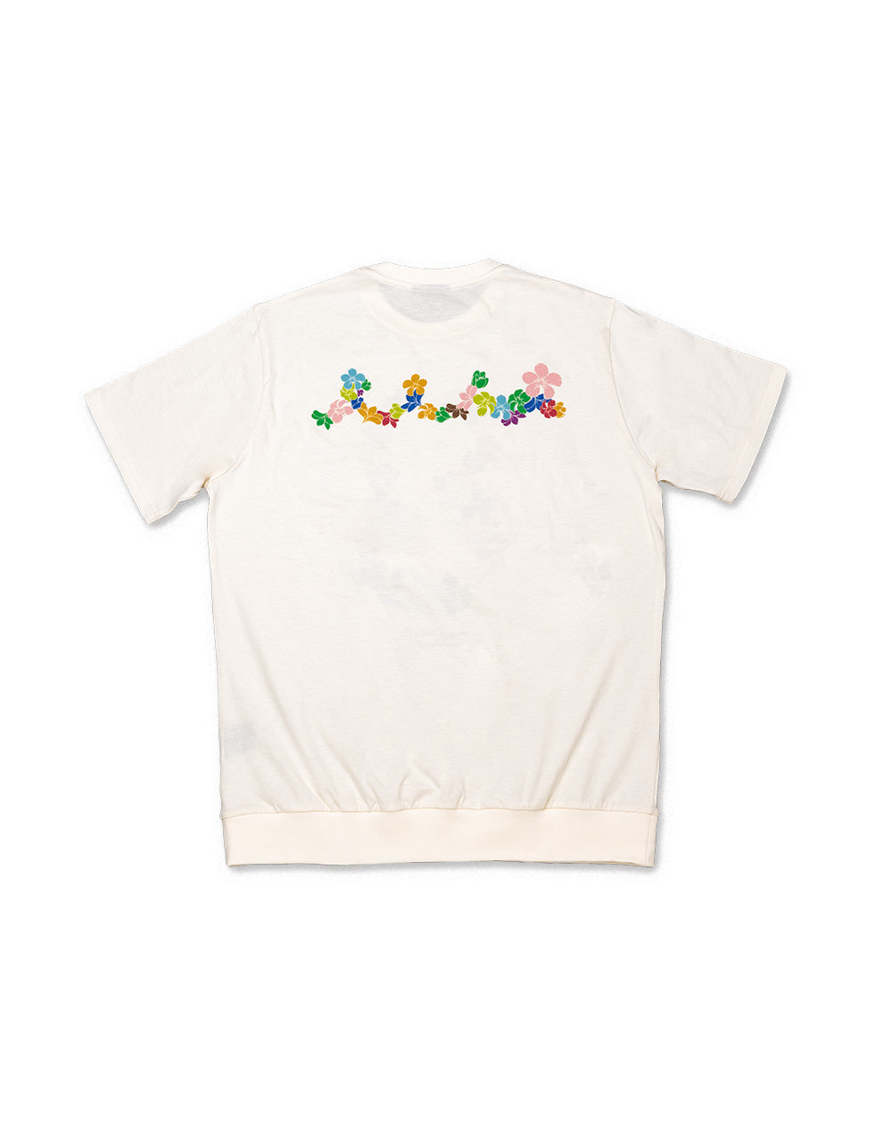 EVENT / WEB］コットンリブTシャツ (レインボープルメリア