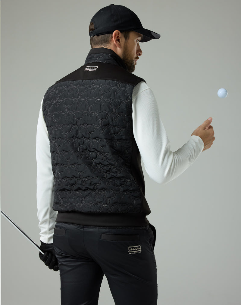 ジオメトリックウェーブ キルティングベスト [全3色] – muta Online Store