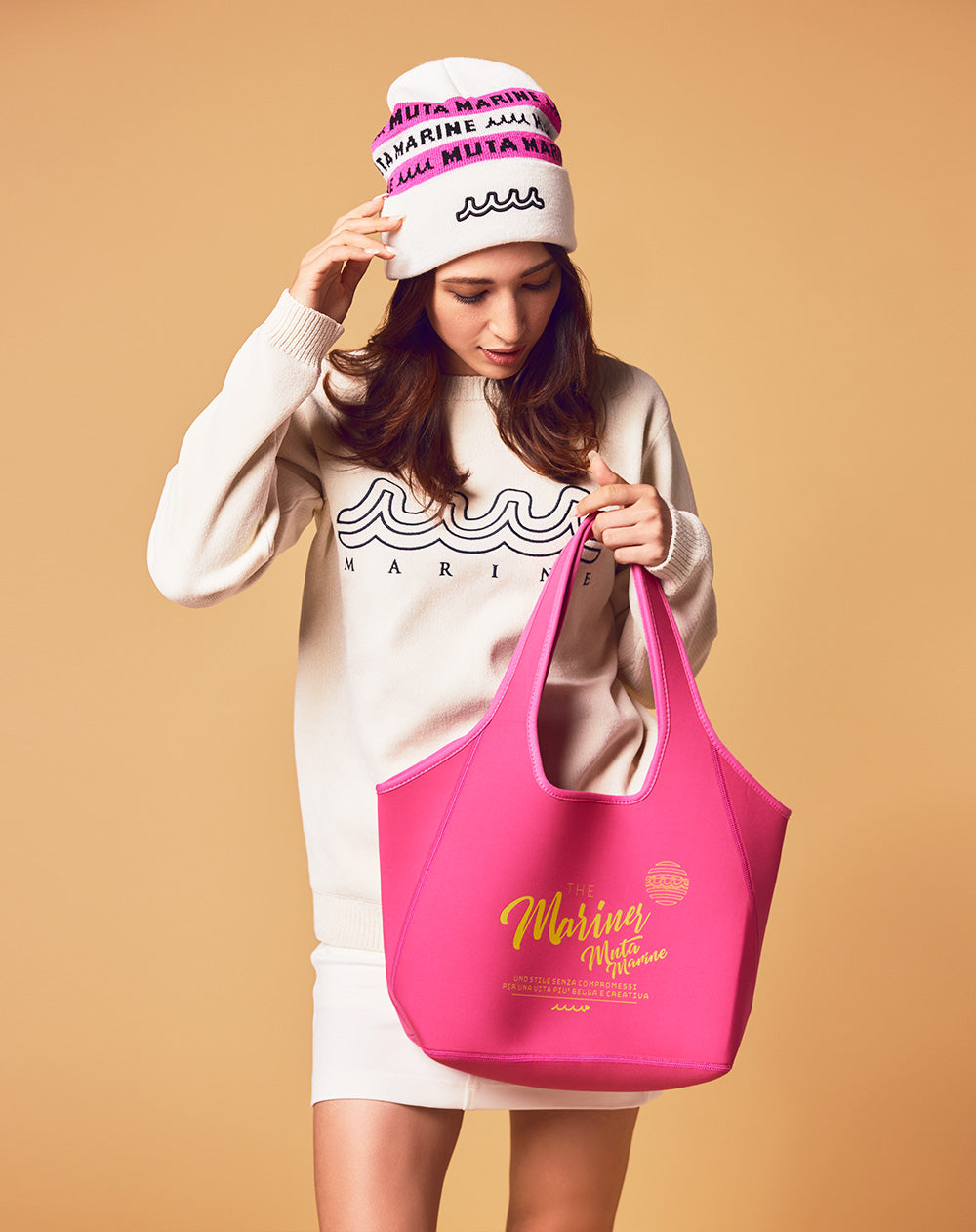 リバーシブル トートバッグ (ポーチ付) [全3色] – muta Online Store