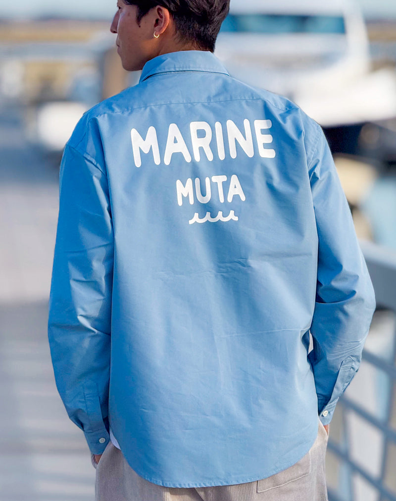 ACANTHUS × muta MARINE REMAKE ZIP SHIRTS [全3色] – muta