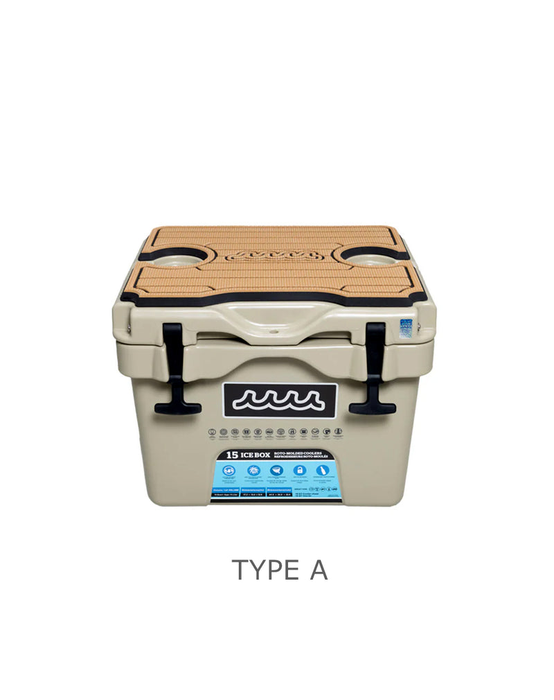 ［WEB限定］SeaDek®︎ × muta MARINE HARD COOLER  15L [全９種]