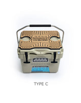 ［WEB限定］SeaDek®︎ × muta MARINE HARD COOLER  15L [全９種]