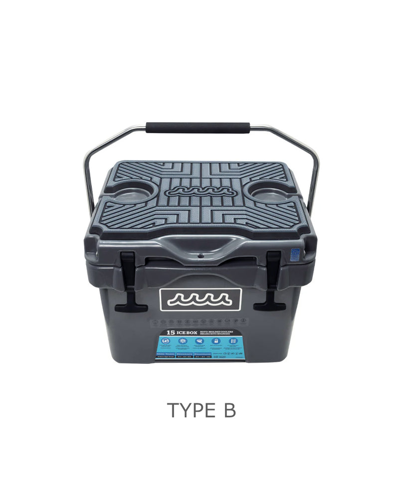 ［WEB限定］SeaDek®︎ × muta MARINE HARD COOLER  15L [全９種]