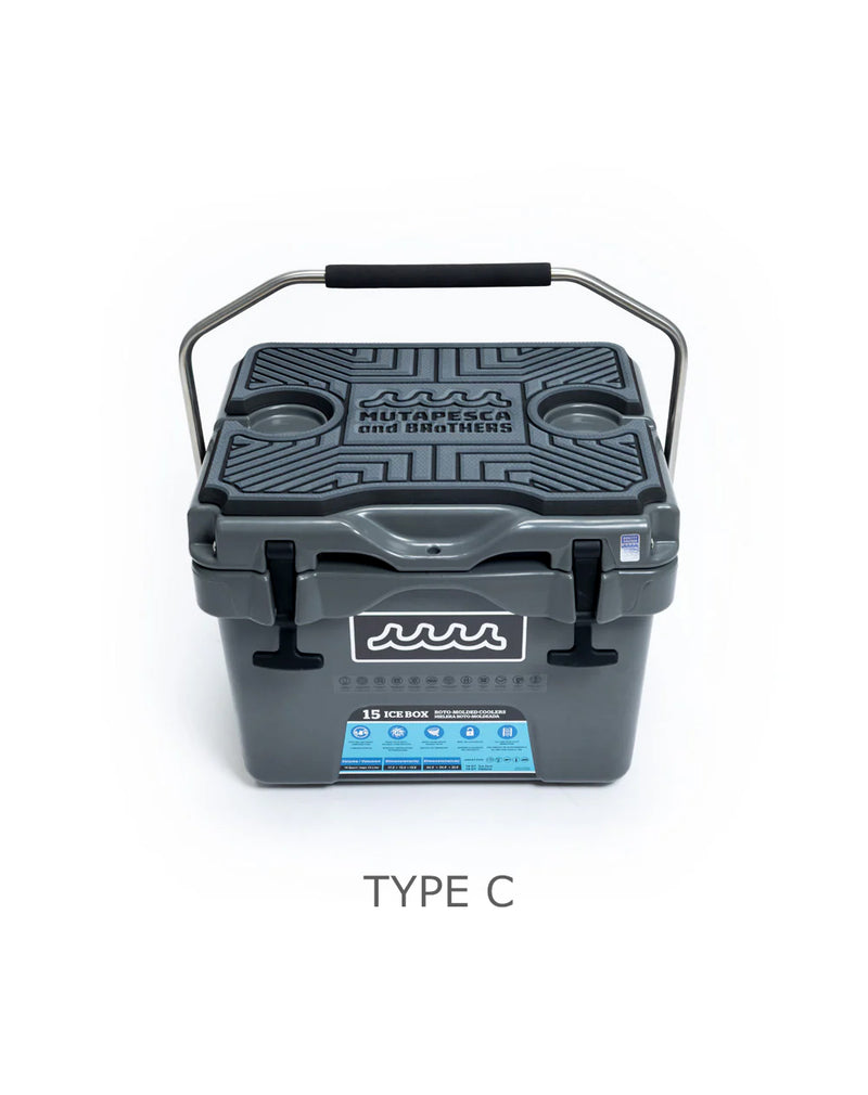 ［WEB限定］SeaDek®︎ × muta MARINE HARD COOLER  15L [全９種]