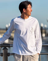 ［EVENT / WEB 限定］メタルロゴ スムース ロングスリーブTシャツ (ANCHOR) [全3色]