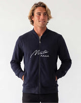 ［WEB限定］Safari × muta MARINE ライトニットブルゾン [全2色]