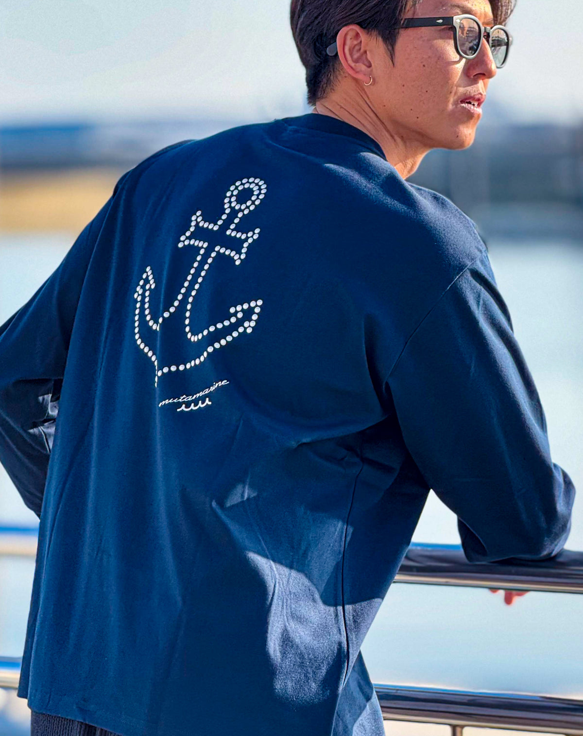 EVENT / WEB 限定］メタルロゴ スムース ロングスリーブTシャツ (WAVE