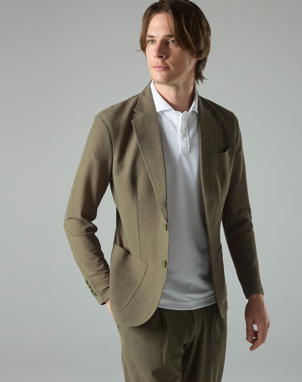 ストレッチメッシュ シングルジャケット [全2色] – muta Online Store