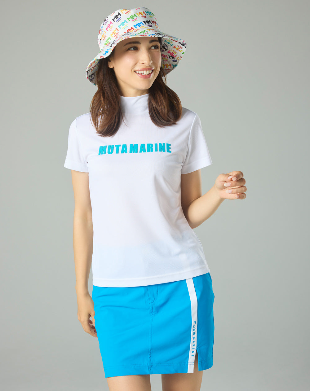 バイカラー スリットスカート [全3色] – muta Online Store