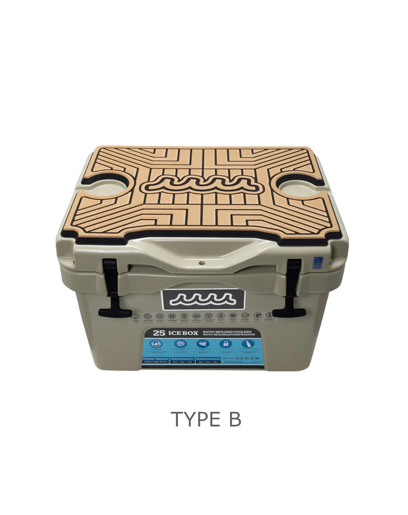 WEB限定］SeaDek®︎ × muta MARINE HARD COOLER 25L [全9種