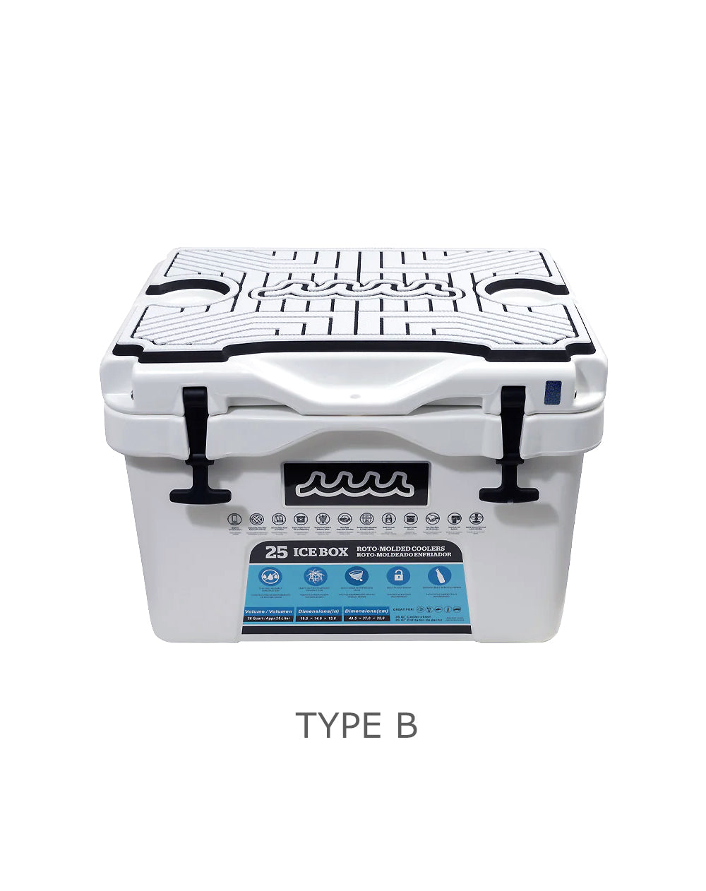 WEB限定］SeaDek®︎ × muta MARINE HARD COOLER 25L [全9種] – muta