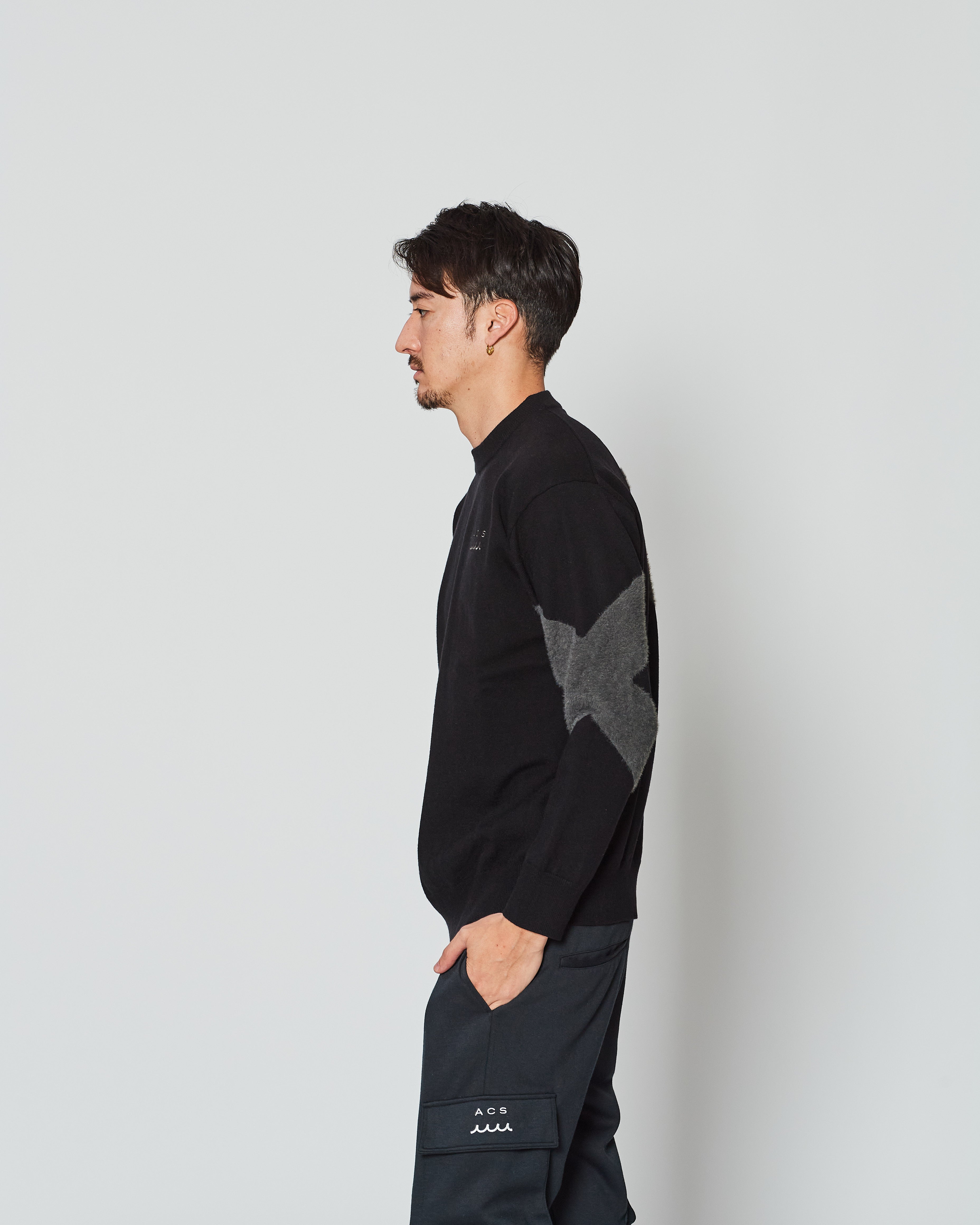 ACANTHUS × muta MARINE Arm Line Knit [全2色] – muta Online Store