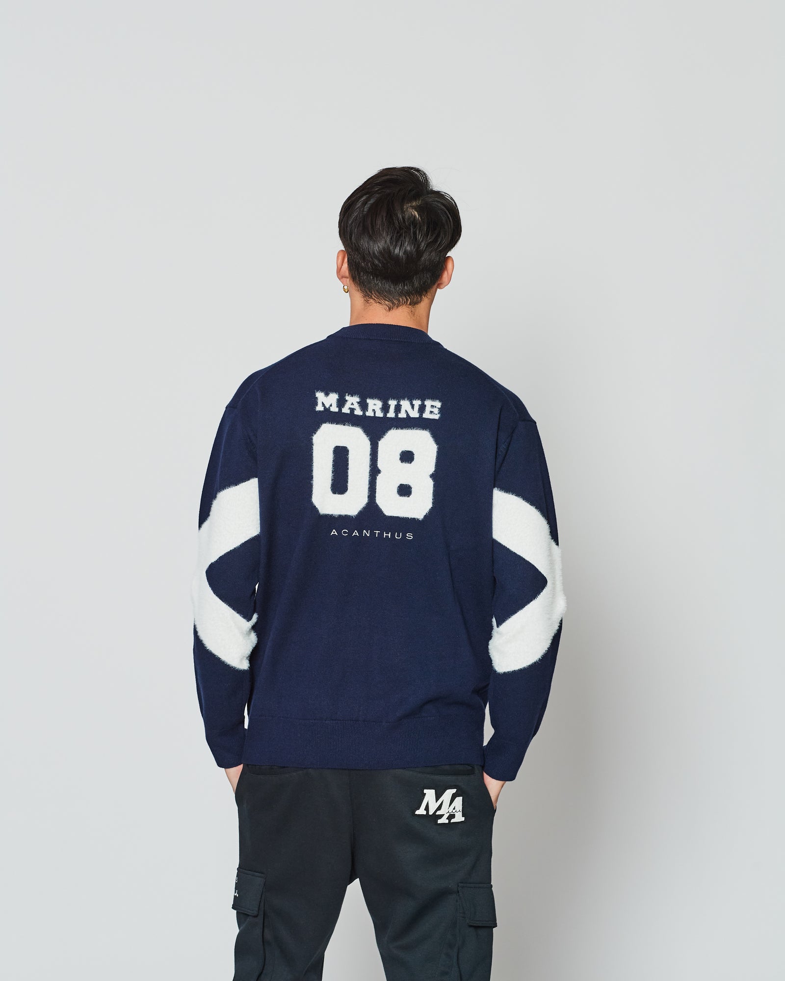 ACANTHUS × muta MARINE Arm Line Knit [全2色] – muta Online Store