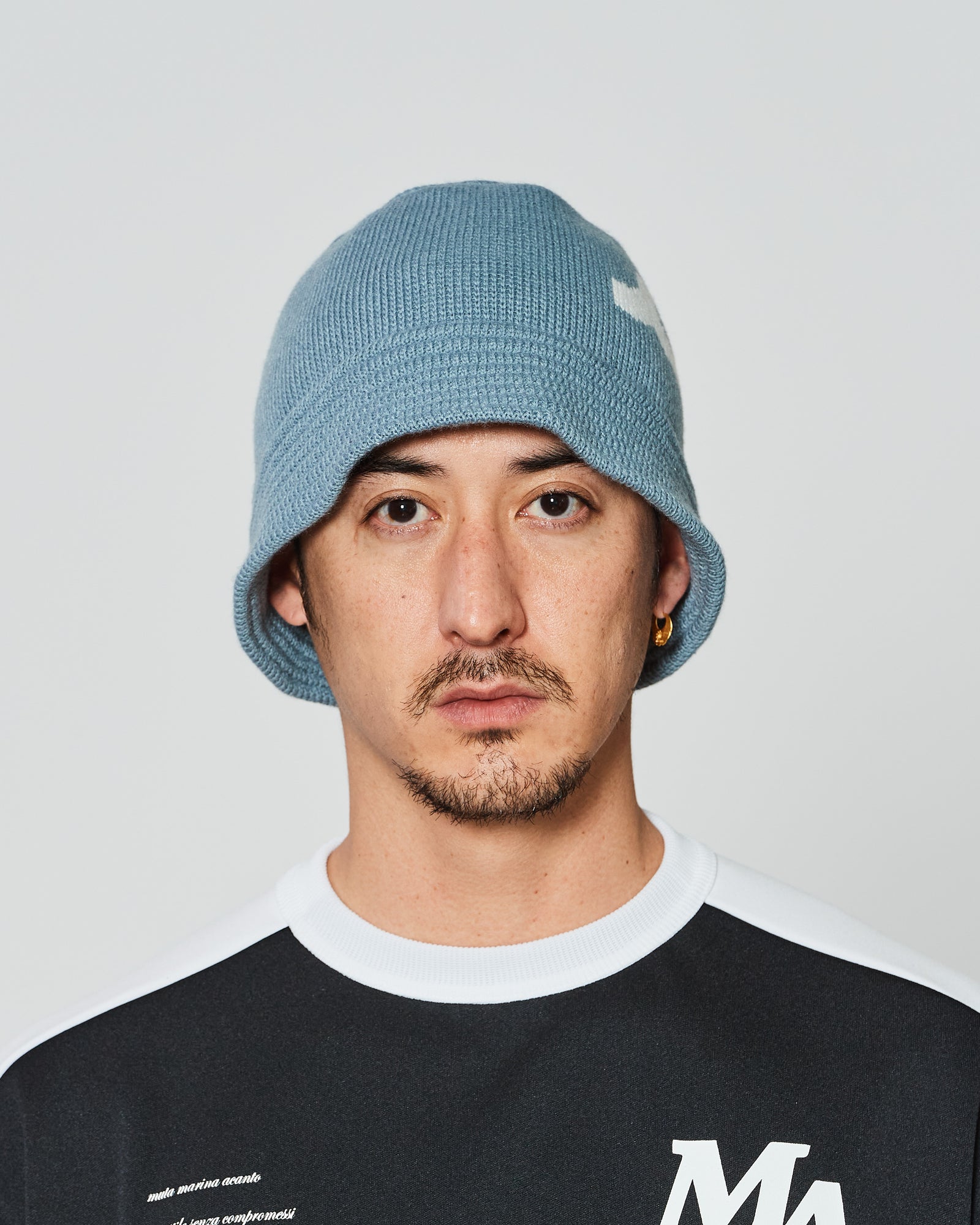 ACANTHUS × muta MARINE Logo Knit Bucket Hat [全4色] – muta Online Store