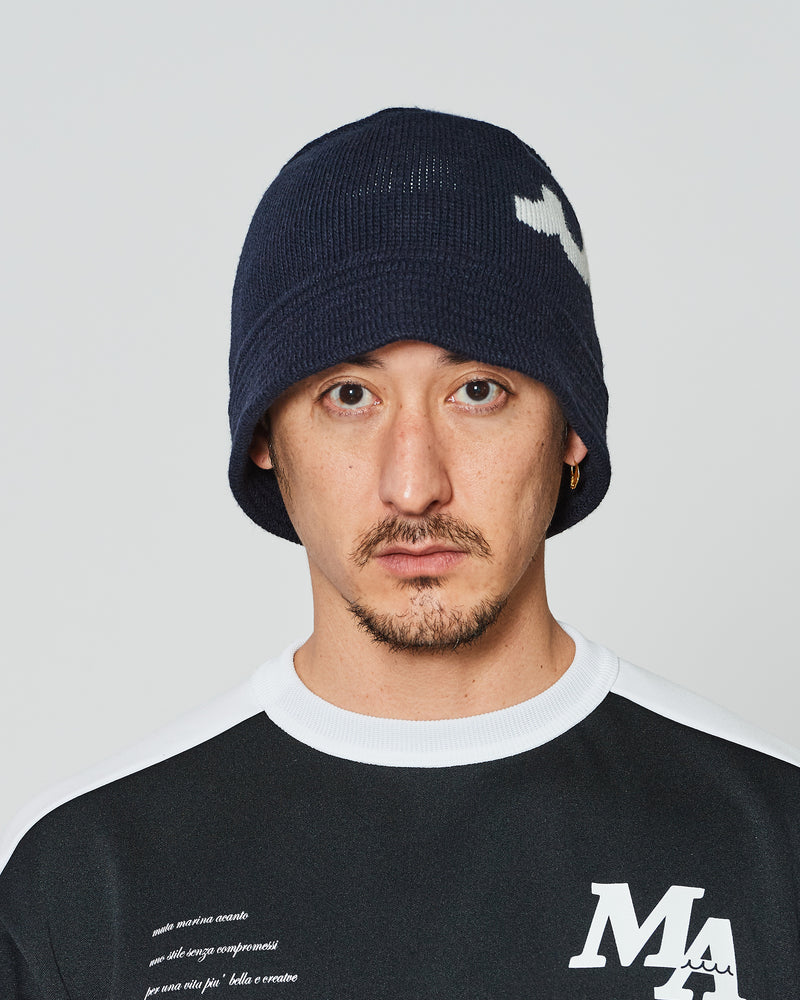 ACANTHUS × muta MARINE Logo Knit Bucket Hat [全4色] – muta Online Store