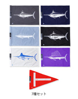 ［WEB先行］THE BILLFISH FOUNDATION × MMFフィッシング・フラッグ【7種セット】