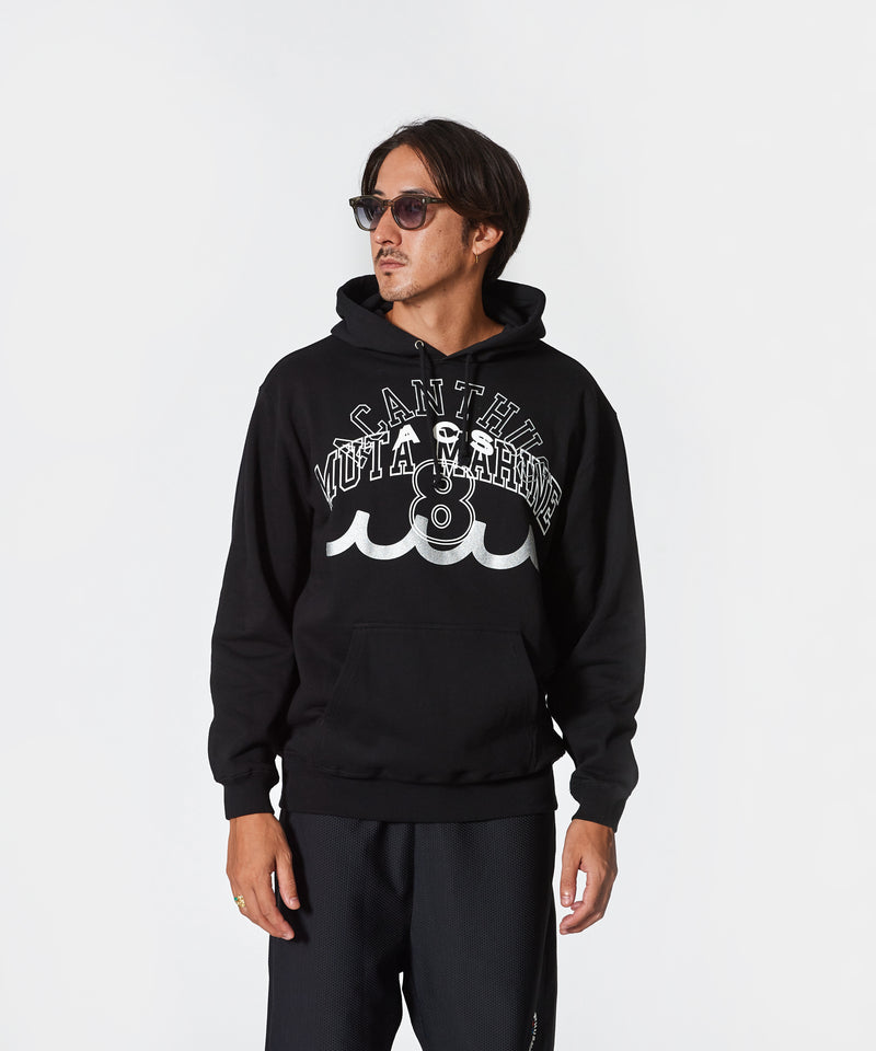 ACANTHUS × muta MARINE Multi Logo Hooded Sweatshirt [全2色]