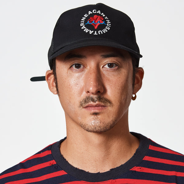 muta - muta MA Logo Mesh Cap / メッシュキャップ / ホワイト