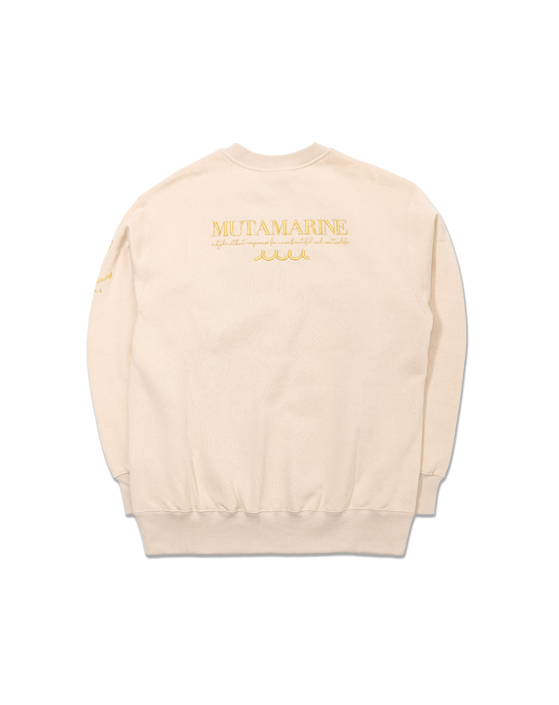 エンブレムロゴ クルーネックスウェット [全3色] – muta Online Store